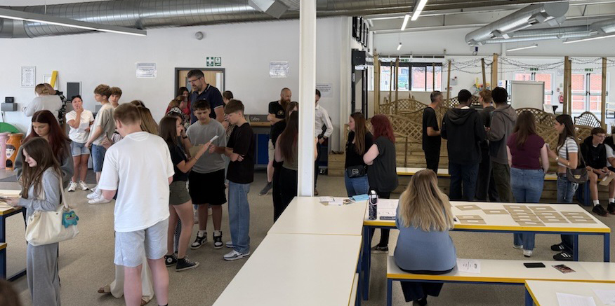 Students celebrate GCSE success
